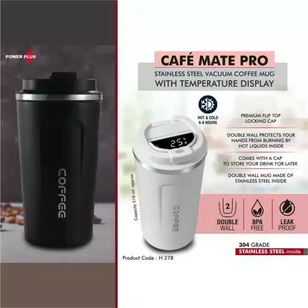Vacuum coffee mug