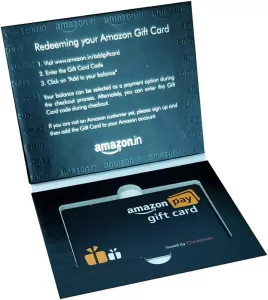 Amazon Gift cards