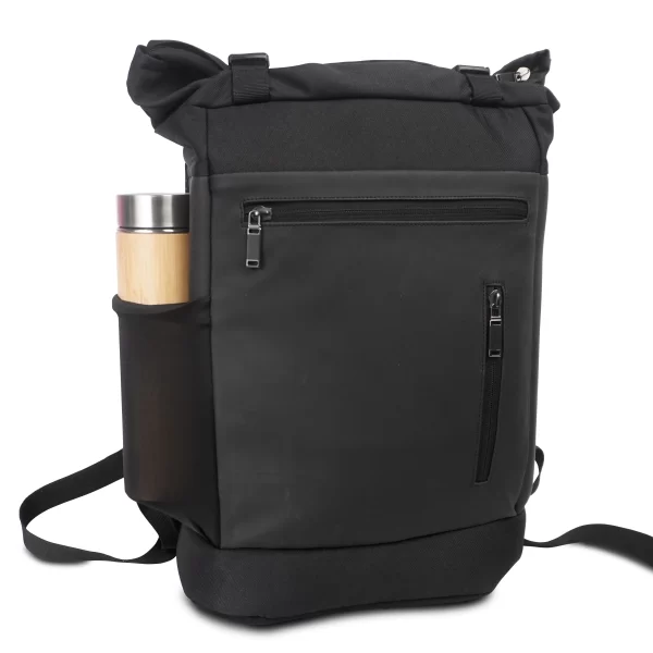 Wanderer : Tall Laptop Backpack with Top Belts - Image 2