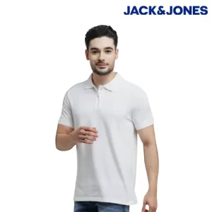 Jacquard Polo T-Shirts with Logo