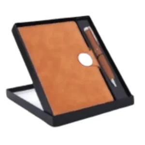 2 pc Gift Set of Magnetic Flap Noteboook