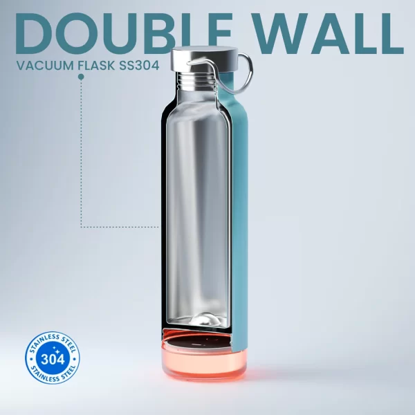 Aquaminder-Stainless Steel Double Wall Smart Water Bottle - Image 7