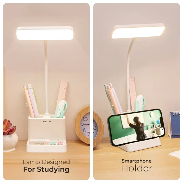 XECH-Desk Lamp & Smartphone Holder - Image 8