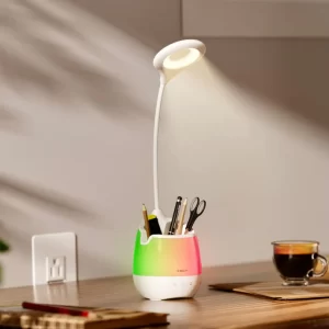 Table Lamp with wireless speaker