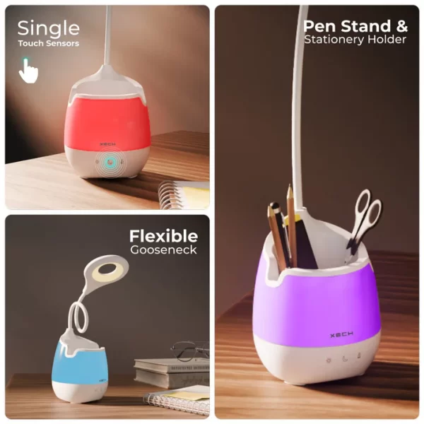 XECH- LumosX Multifunctional Table Lamp with Wireless Speaker - Image 6