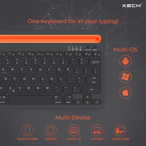 XECH-Double Channel Keyboard - Image 9