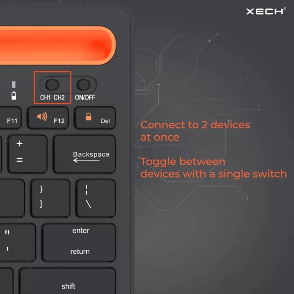 XECH-Double Channel Keyboard - Image 7