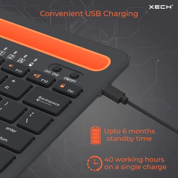 XECH-Double Channel Keyboard - Image 6