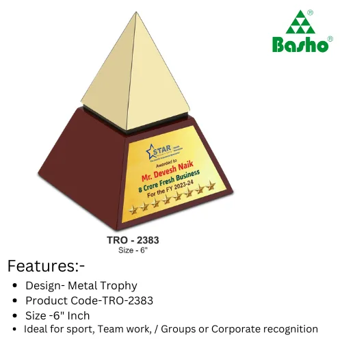 Metal Trophies with Logo