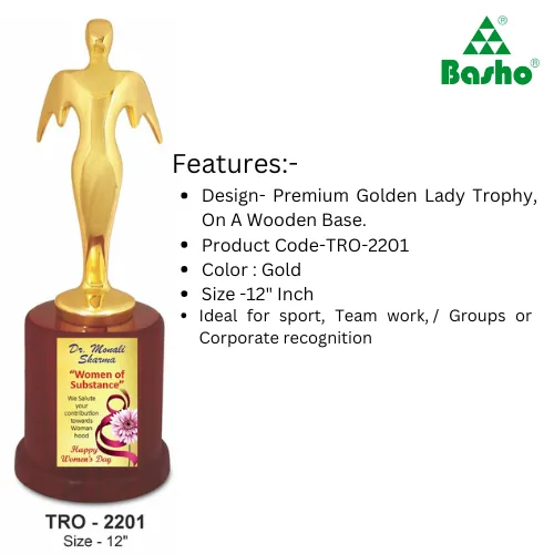 Premium Metal Trophies with Logo - Image 4