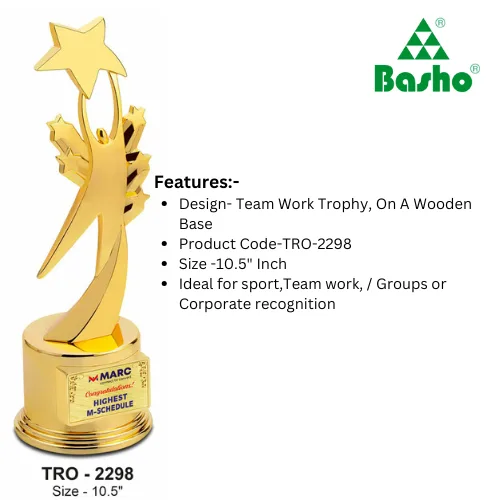 Trophies with Logo