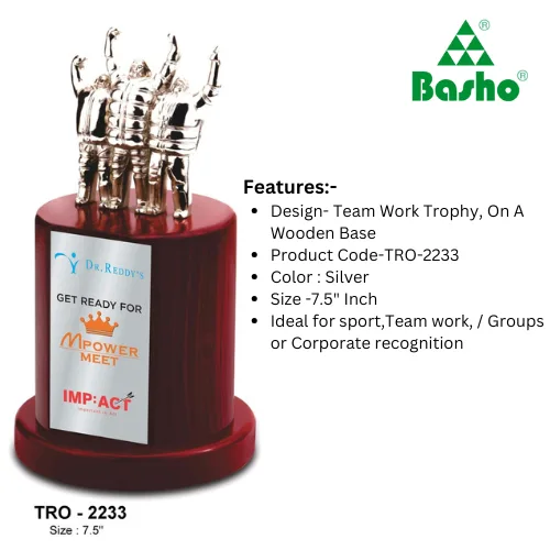 Premium Metal Trophies with Logo - Image 3