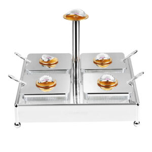 4 in 1 Regal Treasure Dry Fruits Set Dual Tone