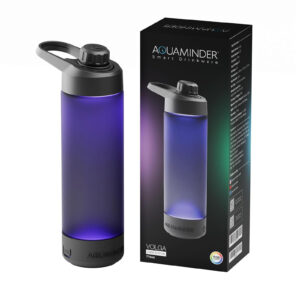Aquaminder Smart Water Bottle Chug Lid Volga