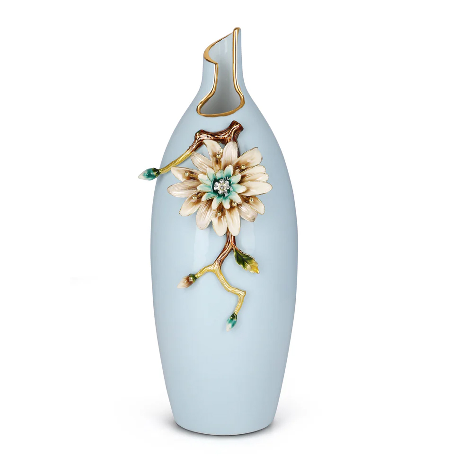 Home Décor Pastel Blue Vase Large Home Décor Pastel Blue Vase Large