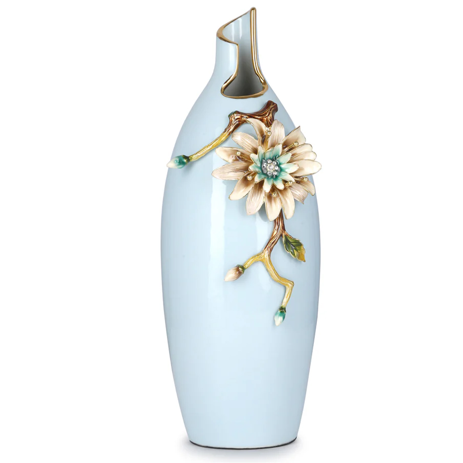 Home Décor Pastel Blue Vase Large Home Décor Pastel Blue Vase Large