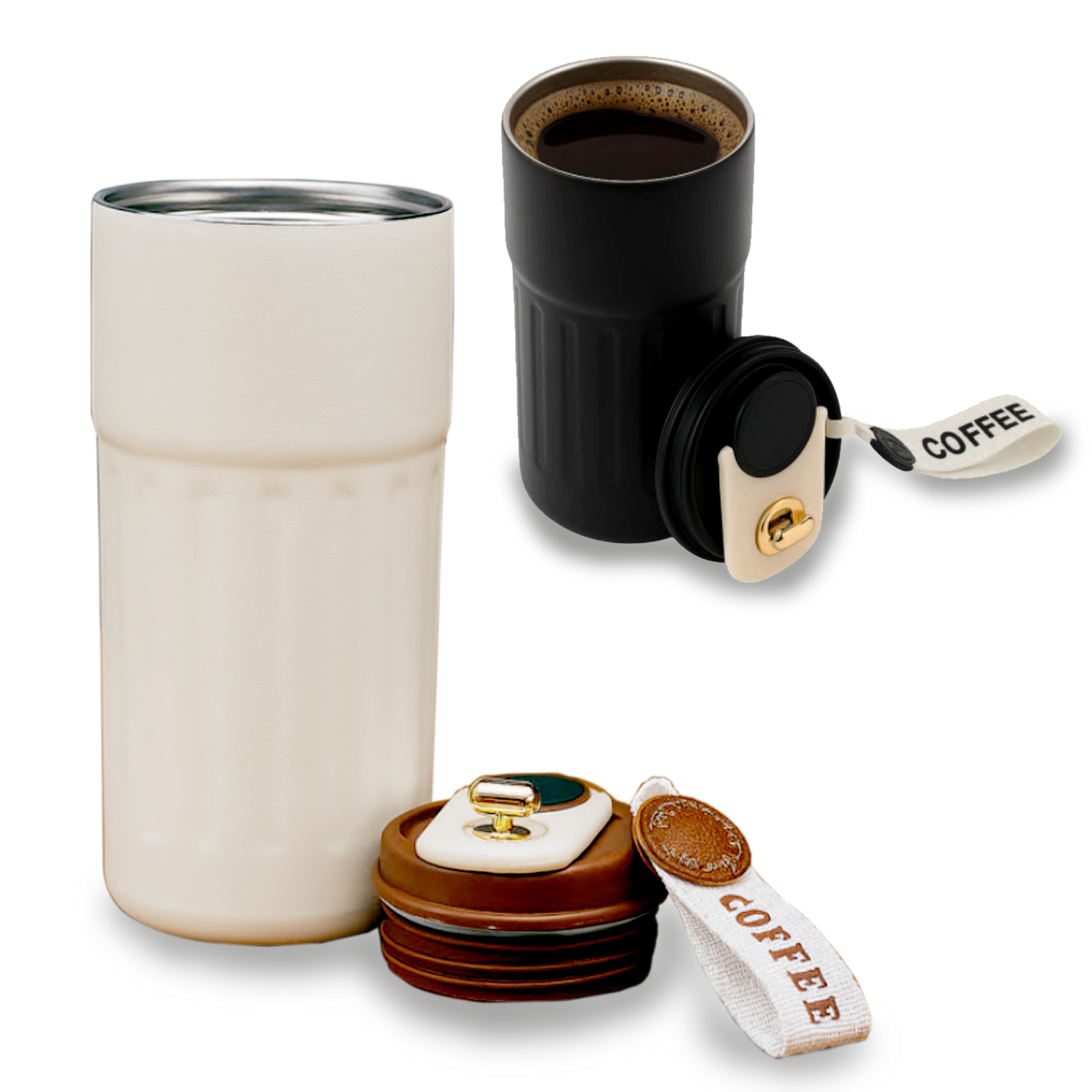 Stark Stainless Steel water Mug with TEMPRATURE Display