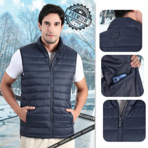 Benetton Bomber Sleeves Less Jacket