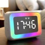Time Wave Plus Table clock Square display