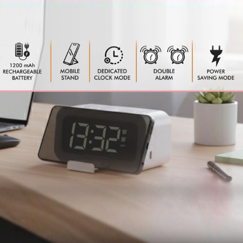 Time Wave Ultra Large Table Clock