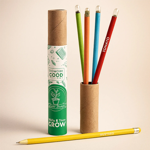 5 Plantable Pencil Set Eco-Friendly-1 5 Plantable Pencil Set Eco-Friendly-1