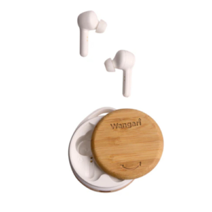 Cherry Bamboo Wireless Earbuds