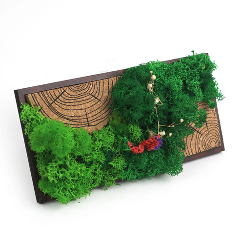 Forest Tile Panorama Frame Eco-Friendly