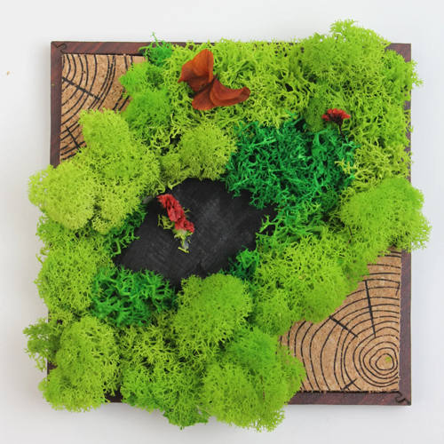 Forest Tile Square Frame Eco-Friendly