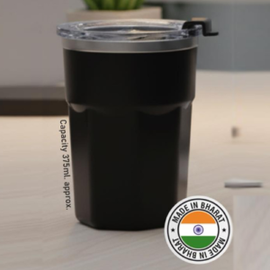 Hexa Flip Stainless Steel Mug