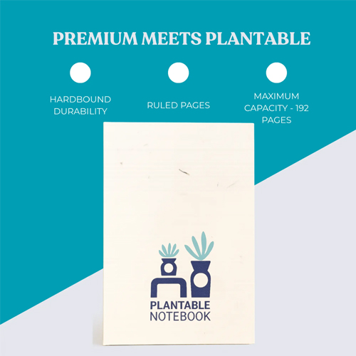 Plantable Diary Notebook A5
