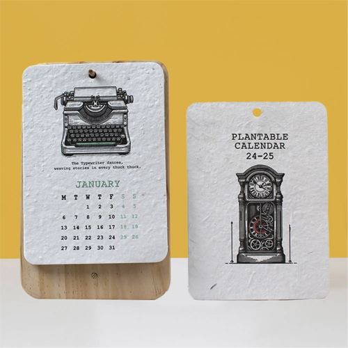 Signature Plantable Calendar Eco-Friendly Signature Plantable Calendar Eco-Friendly