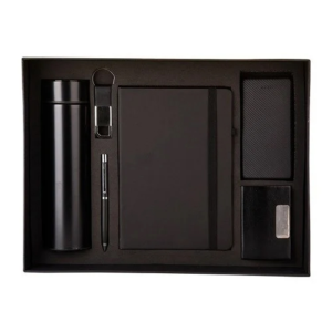 Tranquil Black Tech Gift Set Box 6 in 1
