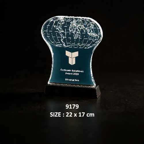 Corporate Award Crystal Trophies