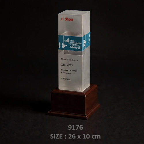 Corporate Award Crystal Trophies