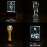 Crystal Trophies for Awards