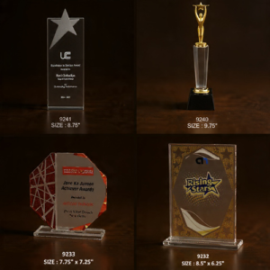 Custom Crystal Trophies