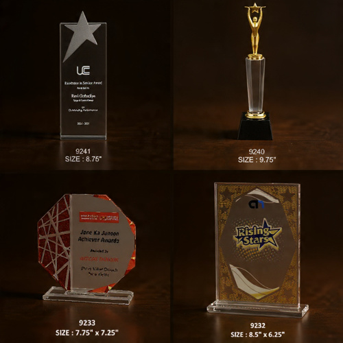 Custom Crystal Trophies