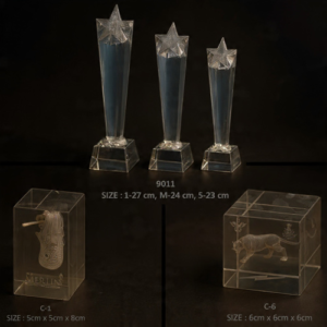 Premium Awards Crystal Trophies
