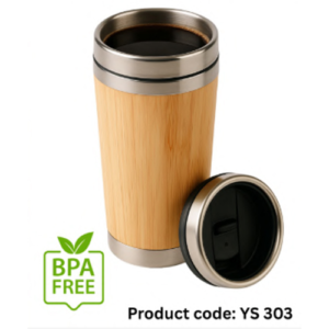 Soil Bamboo with Stainless Steel Flask Mug