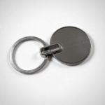 Stylish Metal Keychain with Logo