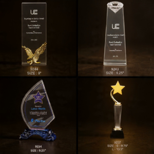 Premium Crystal Trophies