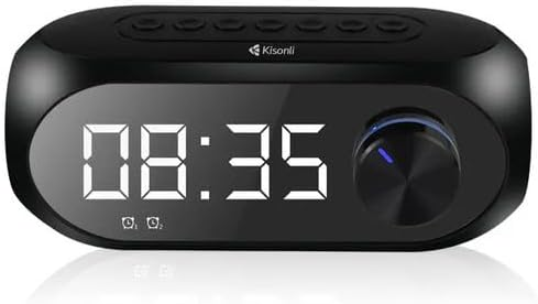 Best Bluetooth Speaker Alarm Clock – GlowBeat RGB Mirror Clock