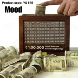 Money Saving Challenge Board – Mood Wooden Savings Tracker