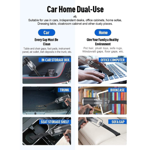 Best Wireless Car Vacuum Cleaner – Groovy Portable Handheld Vacuum