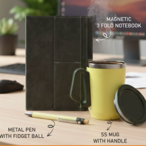 Essential Office Gift Set – Notebook, Mug & Pen