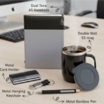 Premium Executive Gift Set of 5 – Notebook & Mug