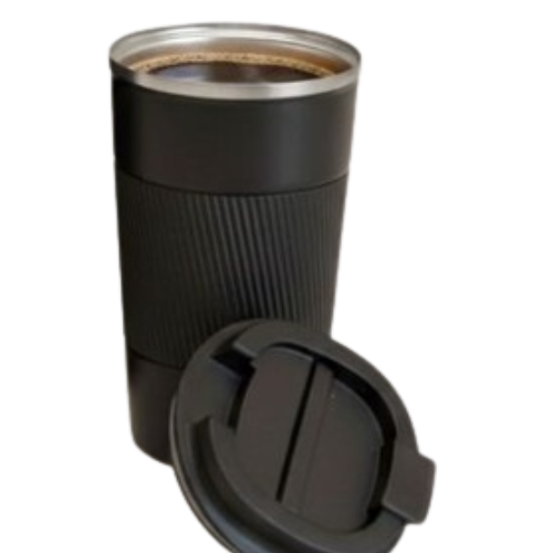 Sleek Vacuum Mug Gift Set with Notebook & Pen