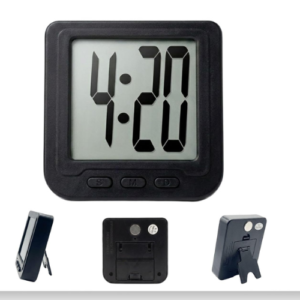 Compact LCD Digital Clock – Pulse Foldable Stand Clock