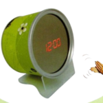 Essential Mirror Alarm Clock with Slap Snooze Button