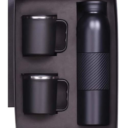 Corporate Gift Set – Modern Muse Mugs & Bottle | 3 in 1
